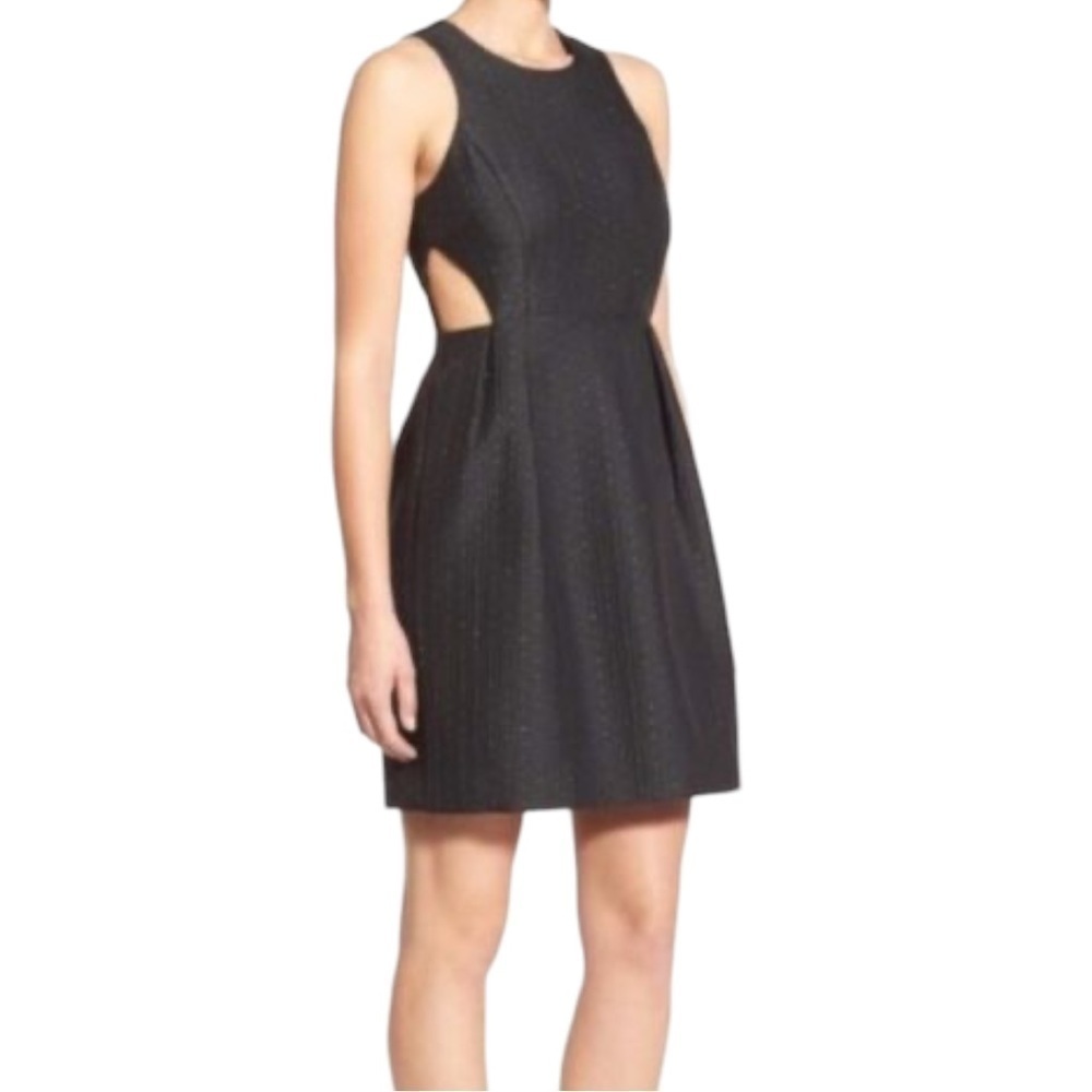 Madewell Black Sleeveless Dress